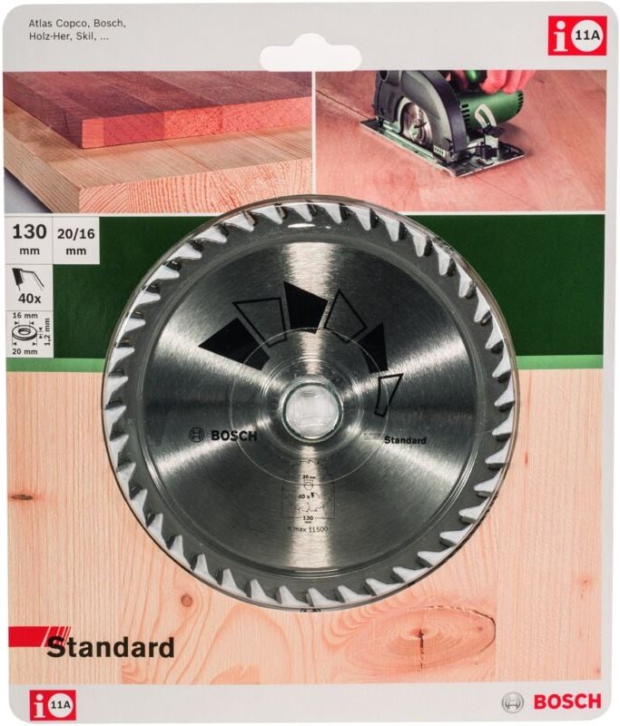 Kreissägeblatt standard ø 130 mm Bosch 2609256803