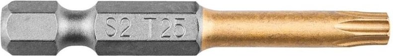 1/4" Bit S2 Titannitrid beschichtet, 50mm TX25