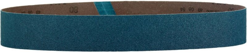 10 Schleifbänder 30x533 mm, P80, Zirkonkorund, für Akku-Rohrbandschleifer (626285000) - Metabo
