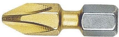 Bitflex Phillips Tip Tin Guide 1/4' kurz (PH2x25) Witte 28422