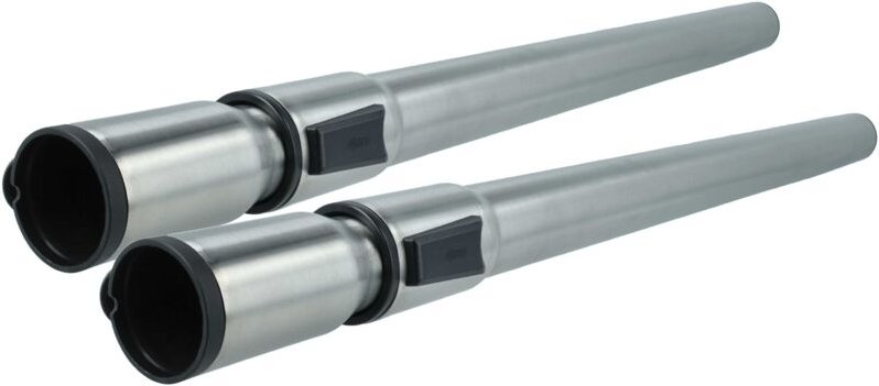 vhbw 2x Staubsaugerohr kompatibel mit Miele S312 I-2, S312 I, S312I, S311I, S311 I Staubsauger - 35 mm Anschluss, 60 - 1...