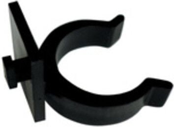 Capaldo - Gancio 28 mm für zoccolatura in resina oder aluminium, 10 Stück