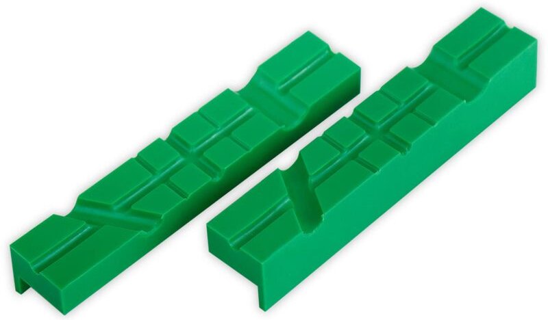 2 Stück Schraubstockbacken Schraubstockbacken Schutzbacken für Schraubstöcke mit Magneten Breite 150 mm