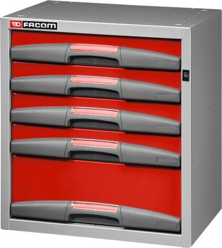 FACOM Regal klein hoch 5 Schubladen fest