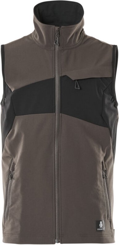 Mascot MASCOT® ACCELERATE Weste Ultimate Stretch 18365-511-1809 Gr. 4XL dunkelanthrazit/schwarz