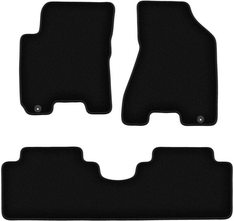 BASIC schwarze Veloursmatten für: Hyundai Tucson I SUV (2004-2010)