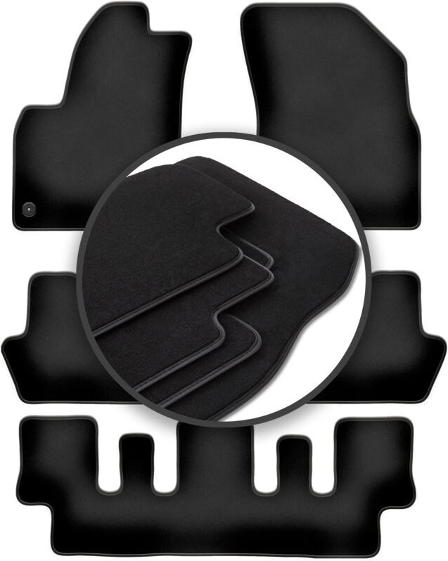 Premium-Fußmatten für: Citroen C4 Grand Picasso 7-Sitzer (2006-2013)