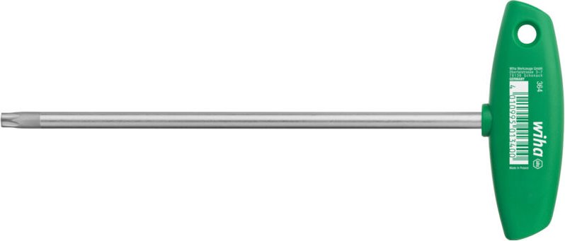 Wiha Stiftschlüssel mit Quergriff TORX® mattverchromt T27 (01336)