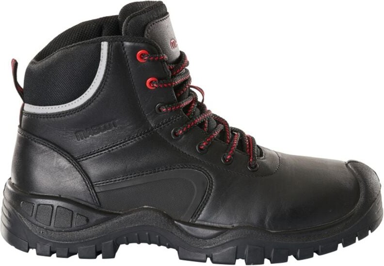 Sicherheitsstiefel F0455 S3 mit Schnürsenkel Gr. 1143, schwarz - Mascot