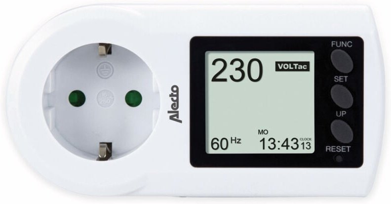 Energiekosten-Messgerät EM-17, weiß - Alecto