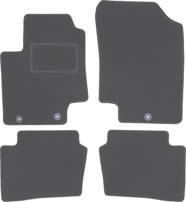 Graphit-Fußmatten für: Hyundai i20 I Schrägheck (2008-2014)