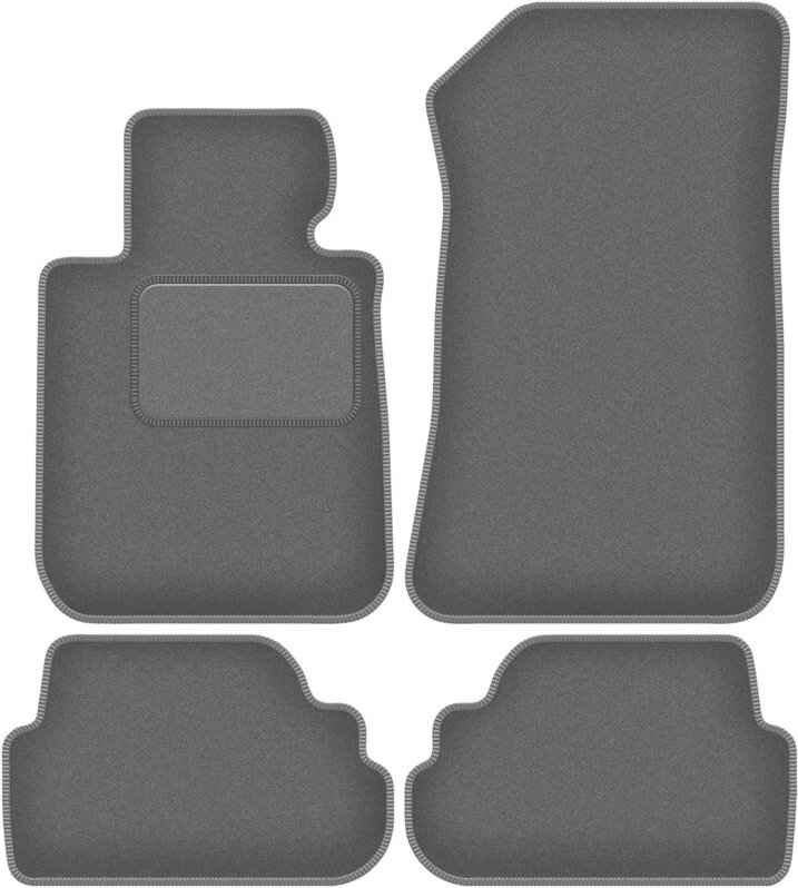 Graphit-Fußmatten für: BMW 1 E88 Cabrio (2008-2014)