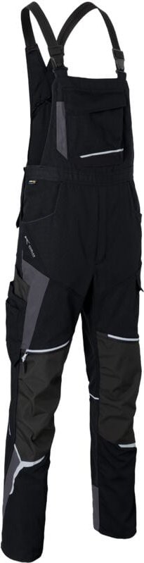 Kübler Latzhose bodyforce 3125 schwarz/anthrazit Gr. 58