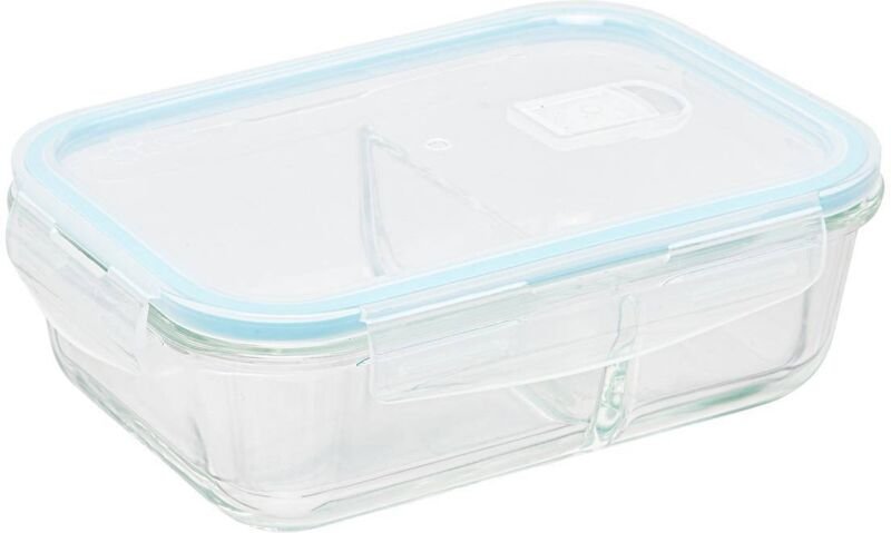 5five Simply Smart - Lunch-Box aus Glas, 2-Fächer, 1,1 l - 5five Simple Smart