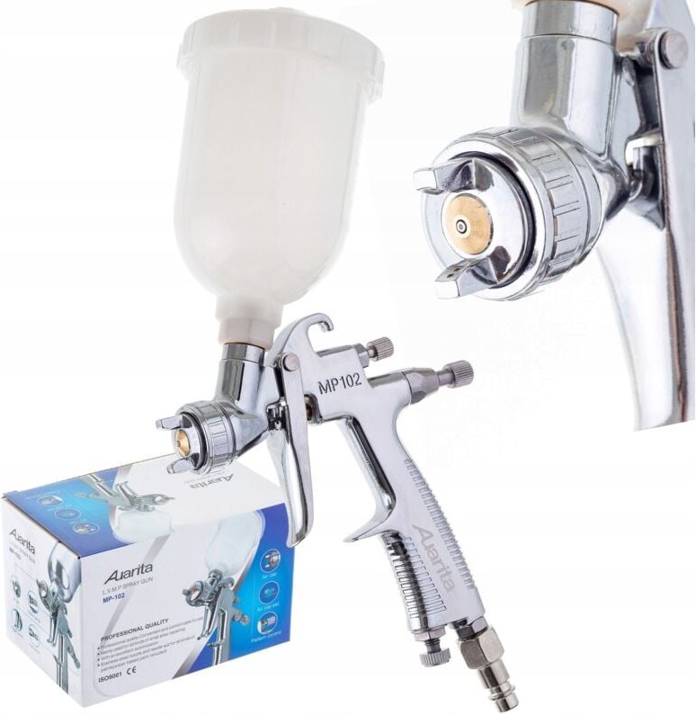 Thumbnail - Mini-Lackierpistole Lvmp Düse 0,8 Mm 250 Ml Ausbesserungslackierung