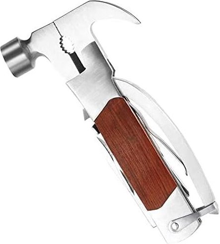 Multifunktionszange, 14-in-1-Multifunktionshammer, Multifunktionsmesser, Überlebensmesser, Campingzubehör, Schweizer Kla...