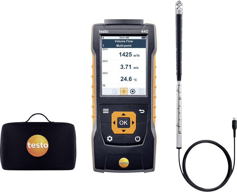 testo 440 Set 16 mm Anemometer