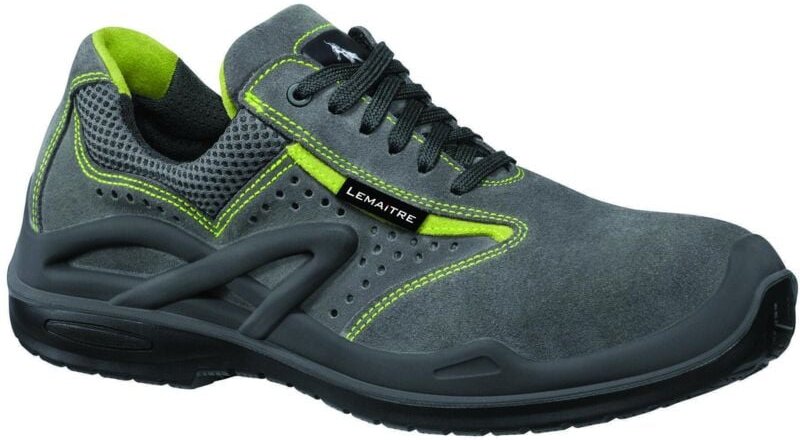 Sicherheits-Sneaker AIX S1P SRC Grau/Grün 45