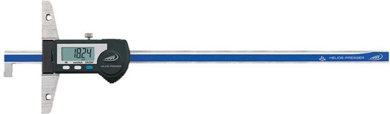 HELIOS PREISSER Digi. Tiefenmessschieber IP67 DIGI-MET 500mm INOX abg. Messtange