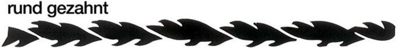 Josef Haunstetter - Laubsägeblatt Tornado Länge 13 cm Nr. 3 (mittel) Gipsarbeit in der Zahntechnik