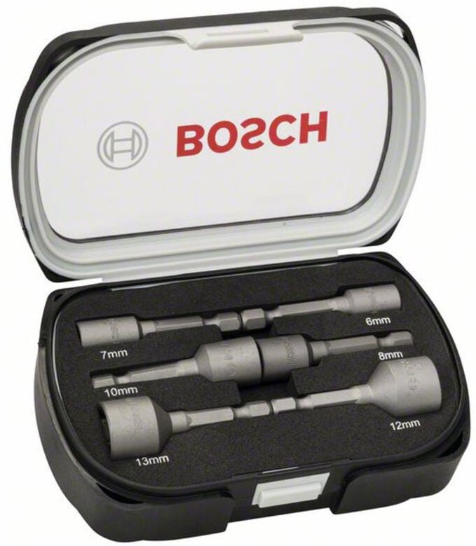 Steckschlüssel-Set 6-teilig 50 mm 6 - 13 - Bosch