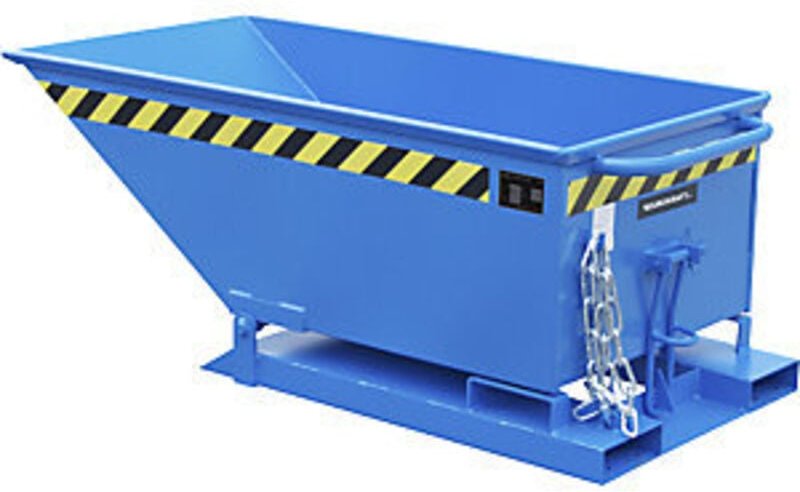 Bauer Kippmulde KN 250, lackiert, Lichtblau