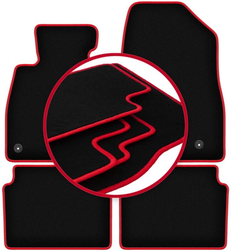 CARLUX-RED Auto-Fußmatten für: Mazda 6 GJ III Kombi (2012-)