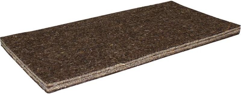 Kronen Hansa - Belag für Kunststoff-Reibebrett Hartfilz 240 x 120 mm x 10 mm