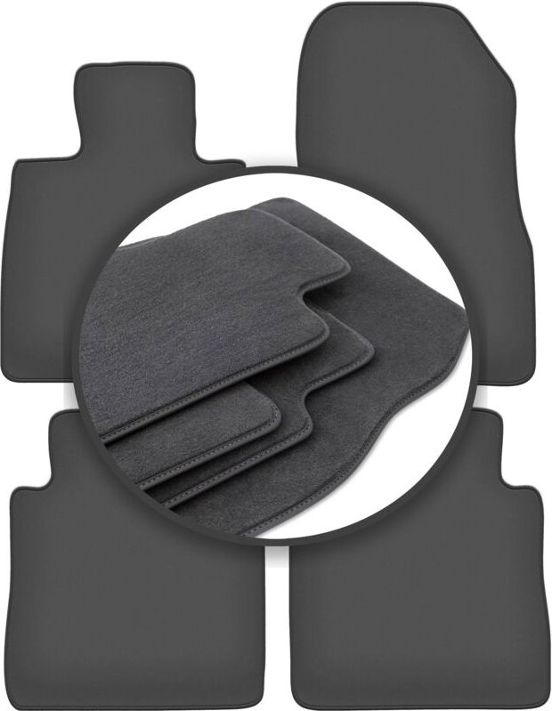 Premium-Fußmatten für: Nissan Note II Fließheck (2012-)