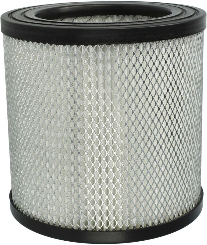 1x Faltenfilter kompatibel mit dms ntsc 30 Staubsauger - Filter, Patronenfilter, schwarz weiß silber - Vhbw