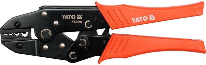 Crimpzange für Steckverbinder 1,5-10mm2 / YT-2297 / Yato