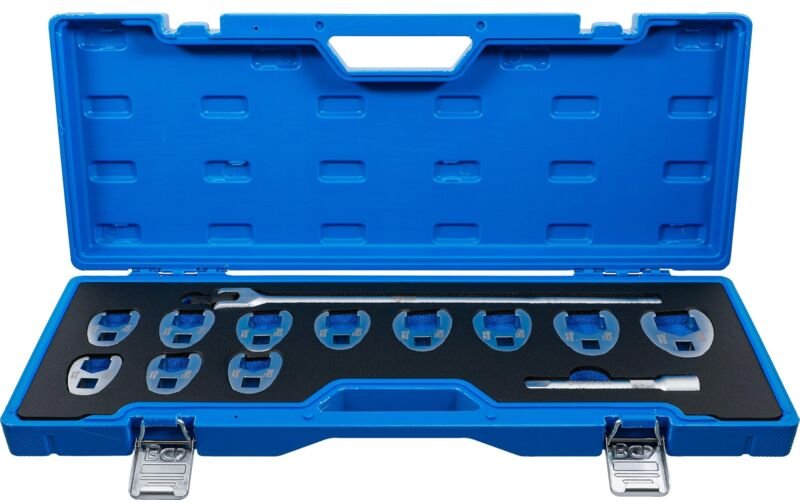 Hahnenfußschlüssel-Satz Antrieb Innenvierkant 12,5 mm (1/2') sw 20 - 32 mm 13-tlg.