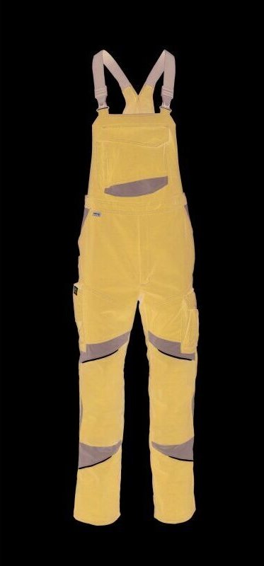 Thumbnail - Kübler Workwear - Kübler Latzhose activiq cotton+ 3450 dunkelblau/anthrazit Gr. 40