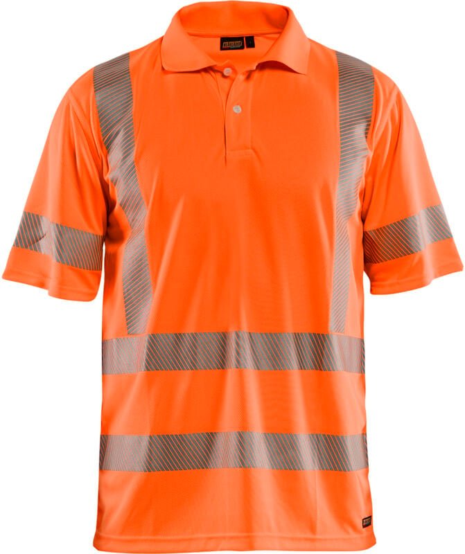 Hochsichtbares Arbeitspolo 3428 - Neonorange L
