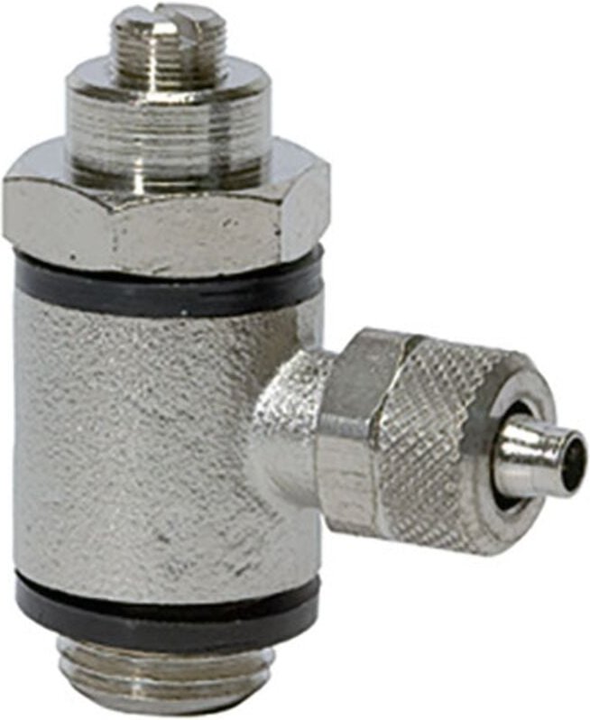 Drosselrückschlagventil, Zuluftdr. Schnellverschr. g 1/8, 5/3 - Riegler