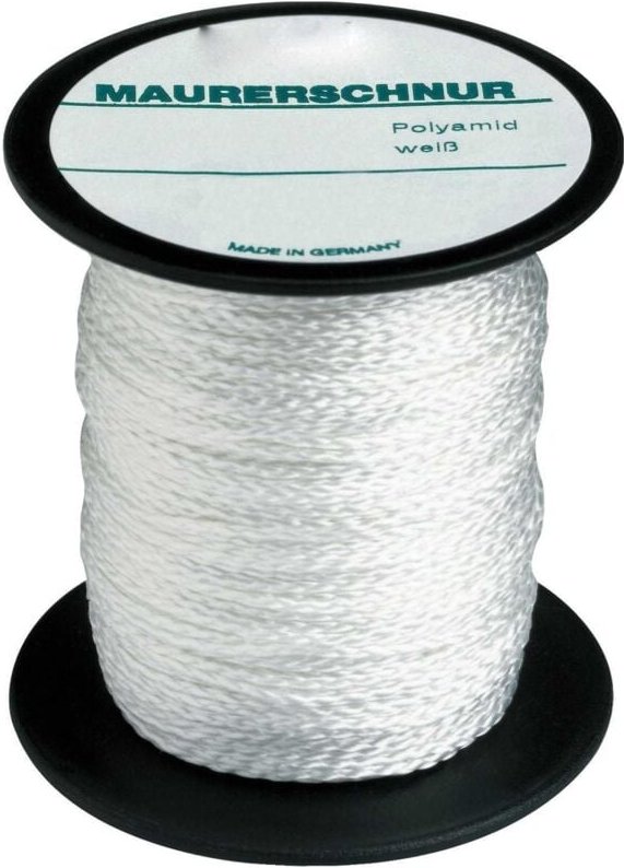 Maurerschnur pe 3,0mm 100m weiß - Overmann