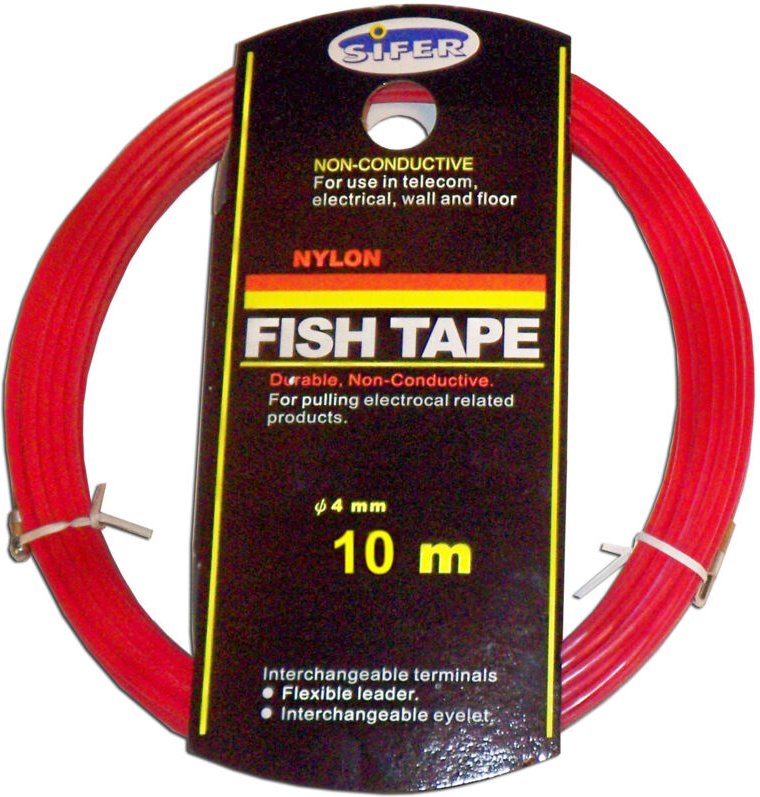 Mibricotienda - sifer electric führung aus massivem nylon 4 mm x 10 mt 2310NL