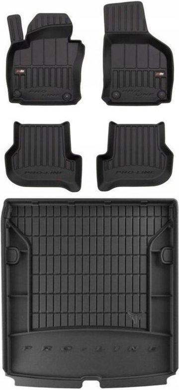 SET 3D Gummimatten Skoda Octavia 2 Kombi 2004-2013