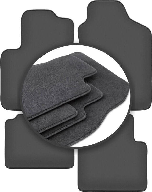 Premium-Fußmatten für: Fiat 500 Hybrid Schrägheck (2020-)