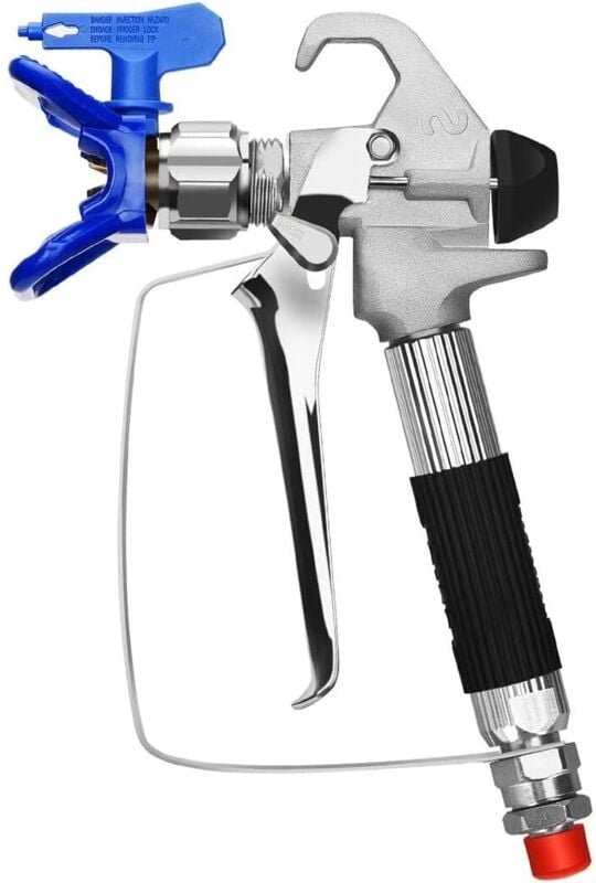Airless-Spritzpistole, kompatibel mit Airless-Farbspritzgeräten, einschließlich 517-Spitze und Düsenflasche, 3600 PSI