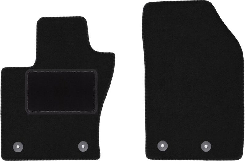 Vordere Matten schwarz für: Fiat 500X II Crossover (2018-)
