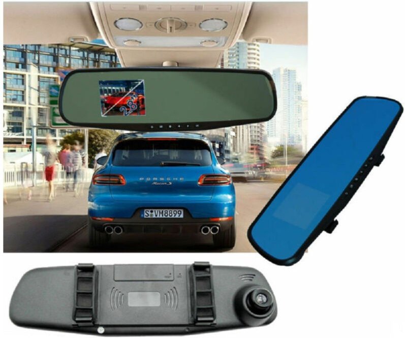 Trade Shop Traesio - Trade Shop - rückspiegelmonitor dvr zeichnet videokameras vorne 120° 2.8' auf -