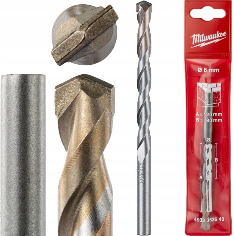 Beton-Schlagbohrmaschine 8,0 x 60/110 mm (1)