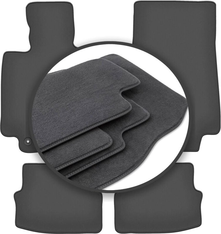 Premium Autoteppiche für: Mercedes C W205 Coupé, Cabrio (2015-)