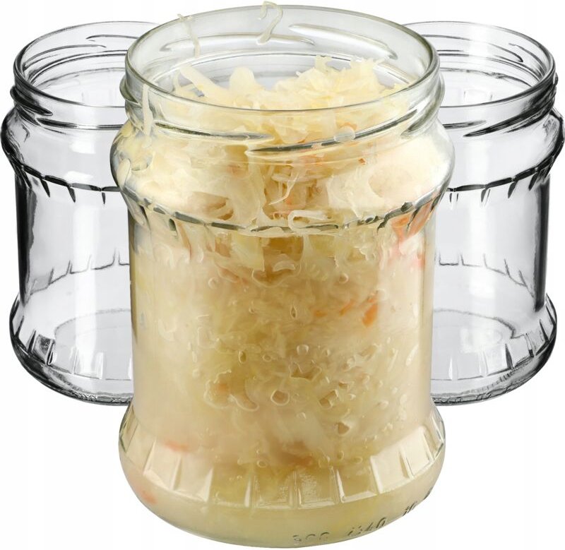 Kadax - 48x Pot en Verre 500 ml Bocaux Mason Pot Miel Confiture Jus de Concombres