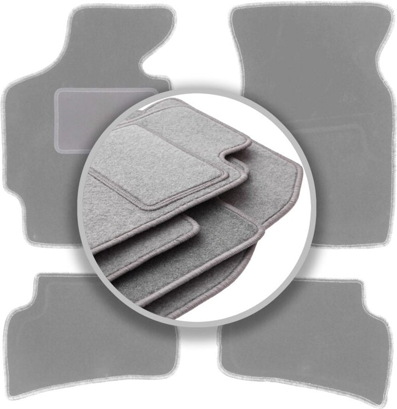 Graue Autofußmatten für: Mazda MX-6 I Coupé (1988-1992)