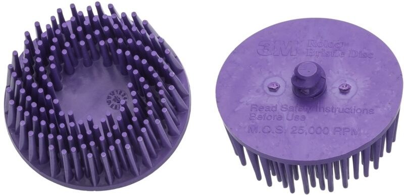 Ersatz-Borstenschleifer Satz, lila, 2-tlg. - Hazet