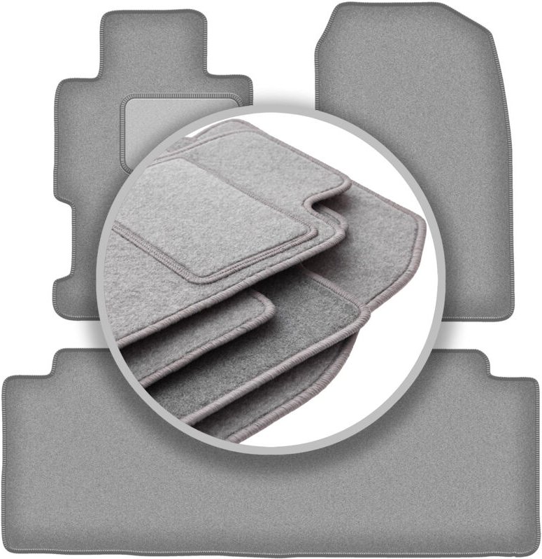 Graue Automatten für: Honda Civic VII 5 Türen (2001-1007)