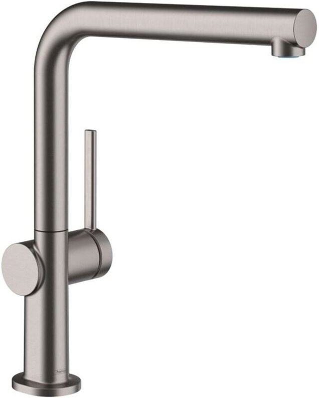 M54 - Küchenarmatur Talis, Chrom schwarz gebürstet 72840340 - Hansgrohe