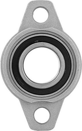 Zoternen - 30mm Stehlager Flanschlager, KFL006 Miniatur Zink Aluminiumlegierung montiert Lager Stehlager Flanschlager Rh...